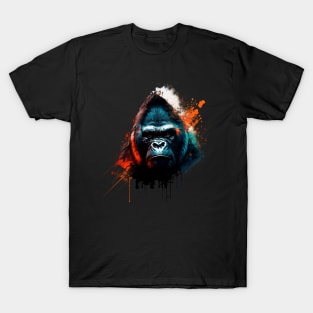 Gorilla Fury Splash T-Shirt